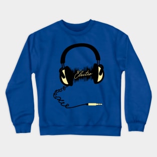 Headphone Audio Wave - Electro Crewneck Sweatshirt